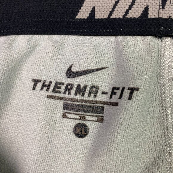 Nike Therma Fit Sweatpants Men's XL Gray Gym Running Training Pants 379431 063 - Picture 8 of 14
